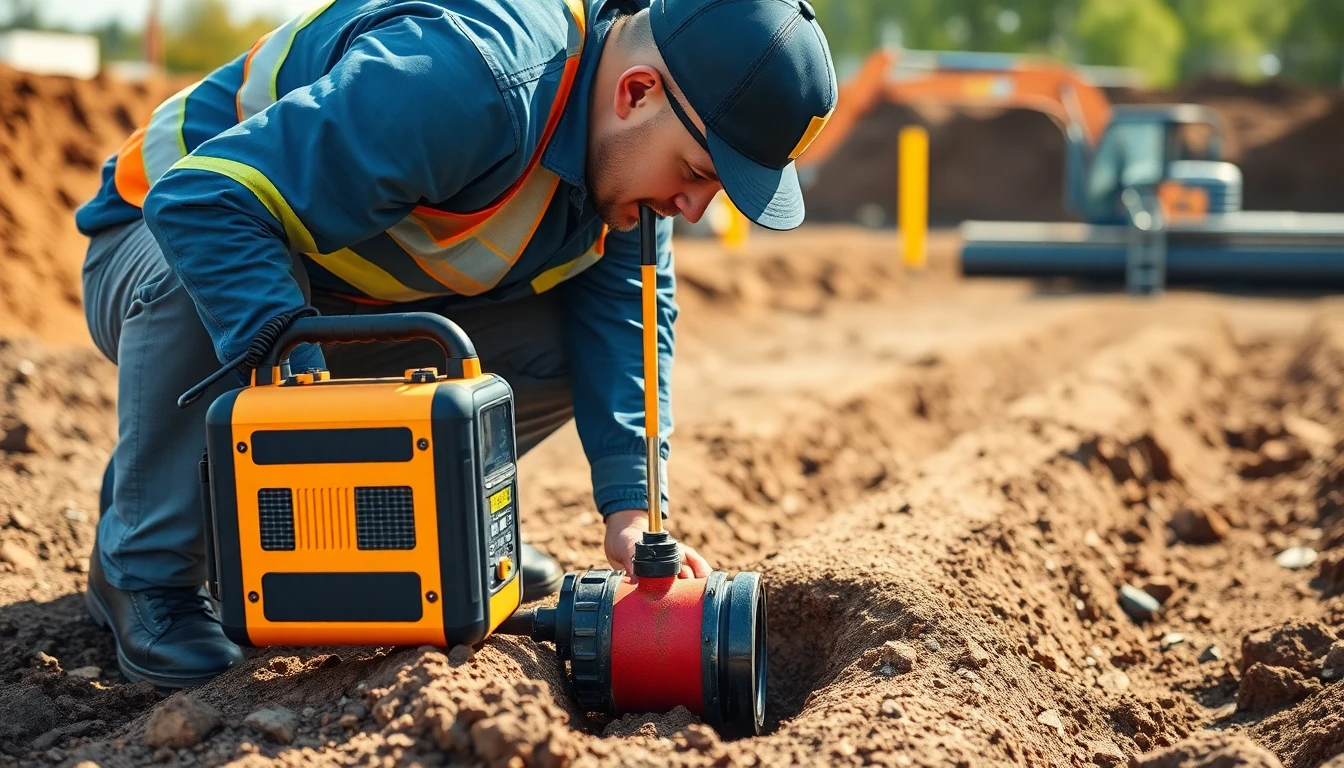 Underground Pipe Locating